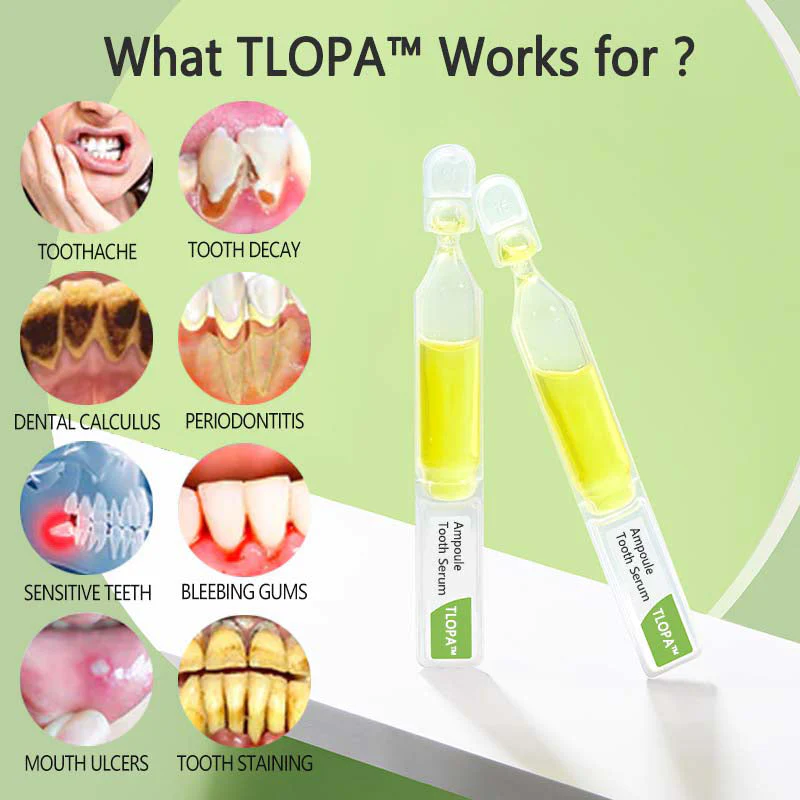 BRILL TLOPA™ (Tartar Plaque Bacteria And Various Oral Problems Remover Teeth Whitening Serum)