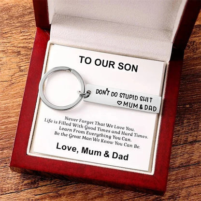 BRILL™ Son's Cheerful Reminder Keychain