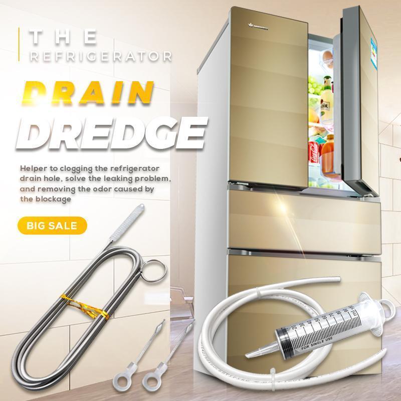 BRILL™  Multipurpose Fridge Emptying Dredger and Hose Cleaning Set