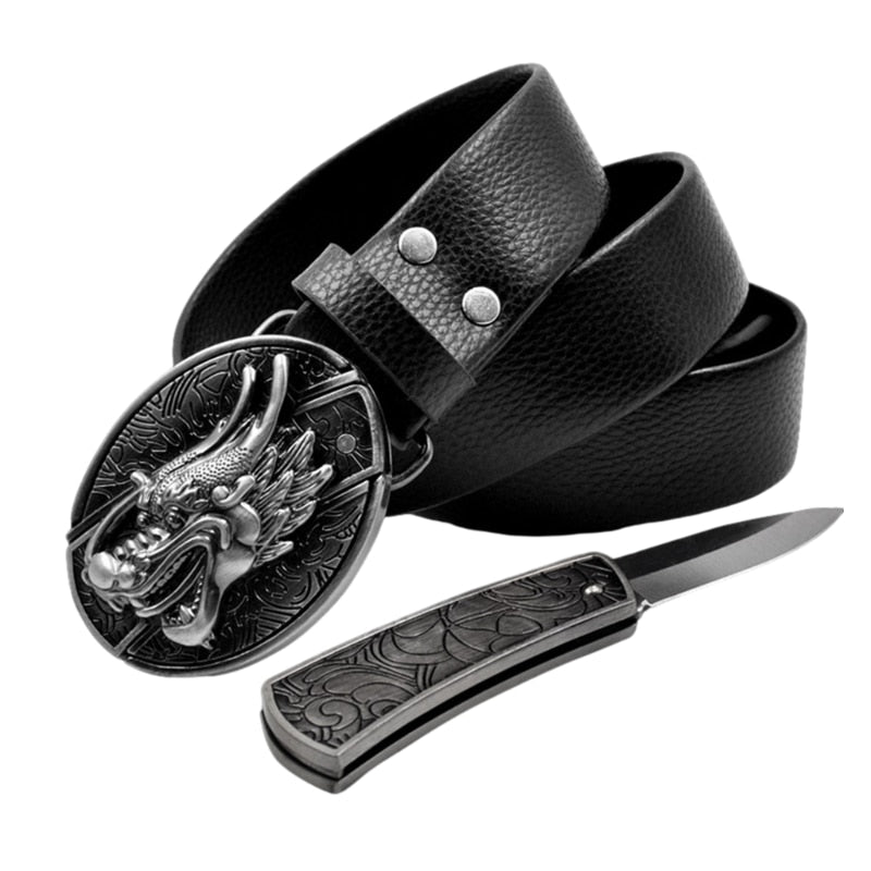 BRILL-SAFEBELT™ Punk Safety Belt (With Removable Safety Buckle)