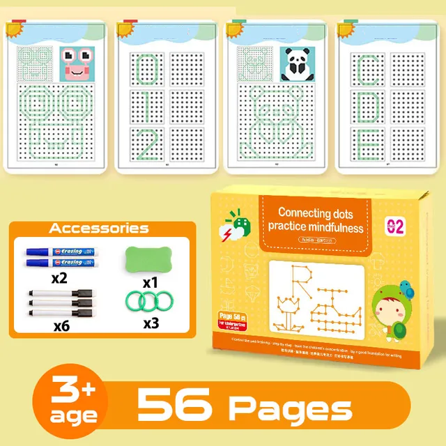 ScribbleSmart™ Reusable Workbook for Kids