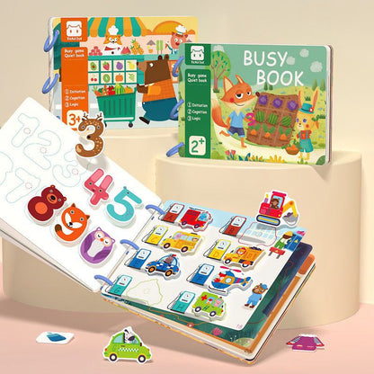 BrainBook™ Toddler Learning Sticker Book