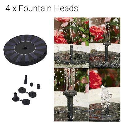 AquaBliss SolarScape Fountain