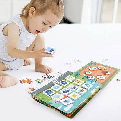 BrainBook™ Toddler Learning Sticker Book