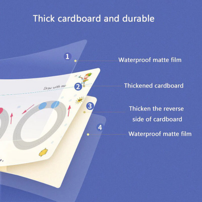 ScribbleSmart™ Reusable Workbook for Kids