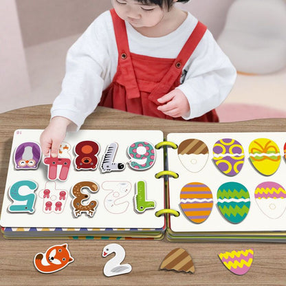 BrainBook™ Toddler Learning Sticker Book