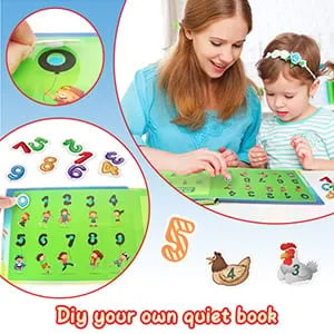 BrainBook™ Toddler Learning Sticker Book