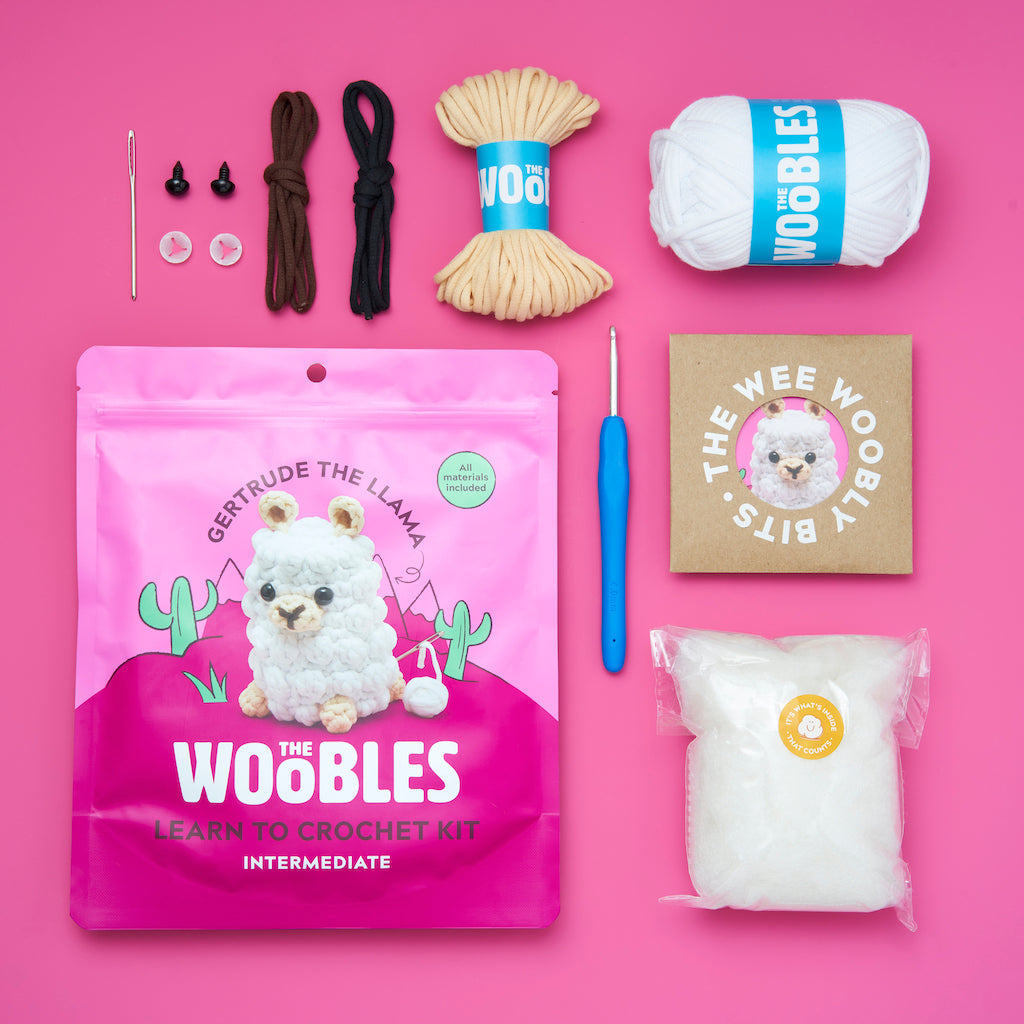 The Wiggllies™ Llama Crochet Kit