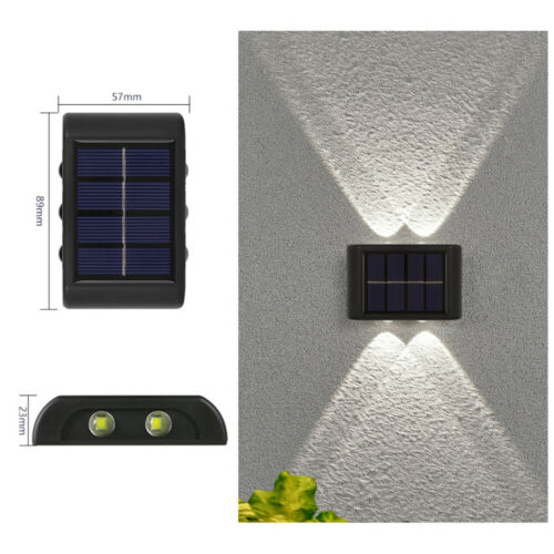 SolaBright - Waterproof Solar Powered Outdoor Patio Wall Decor Light