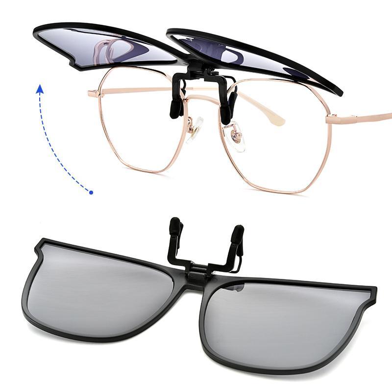 SunShade™ Polarised Clip-on Flip Up Sunglasses