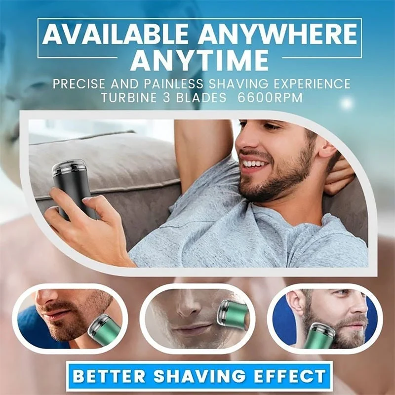 TrimFast™ Pocket Size Washable Electric Razor