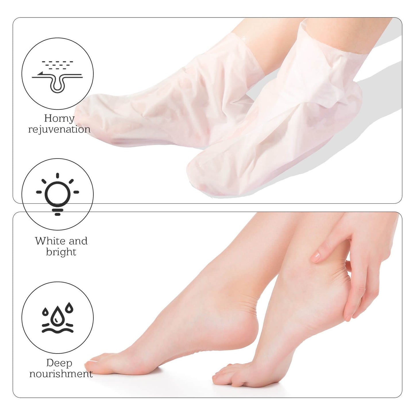 ALIVER™ Foot Peel Mask (Pack of 3)