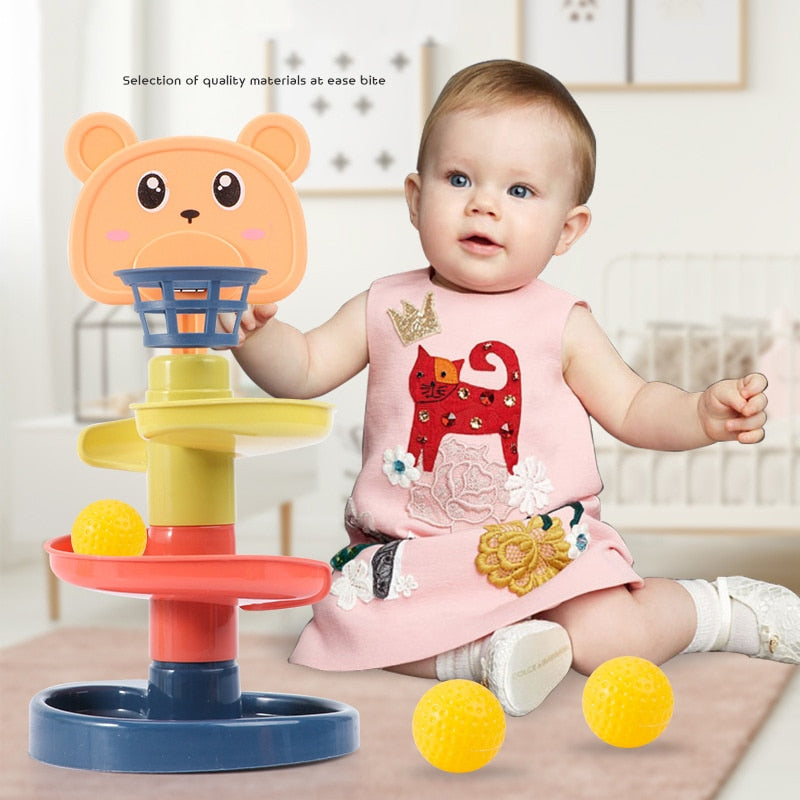 Baby Toys Rolling Ball Tower