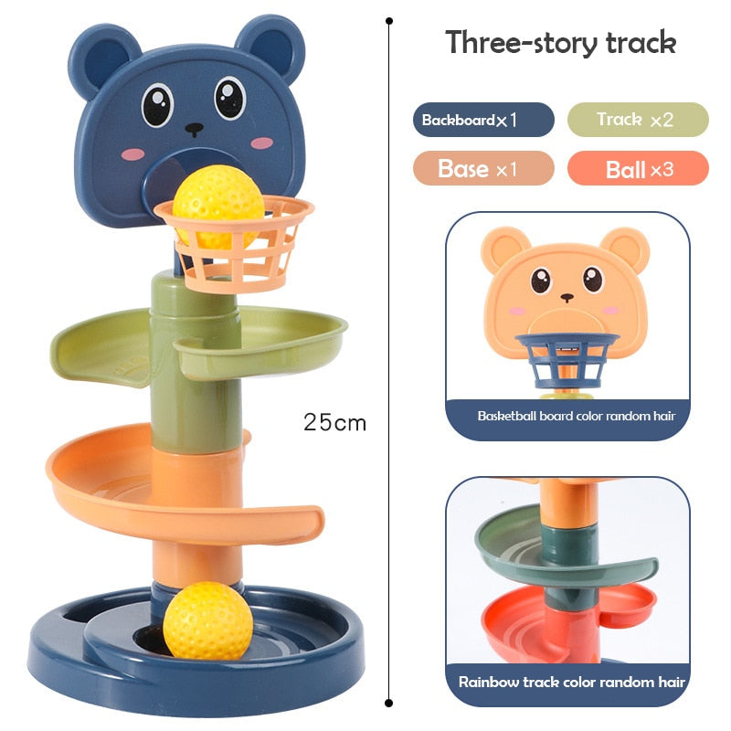 Baby Toys Rolling Ball Tower