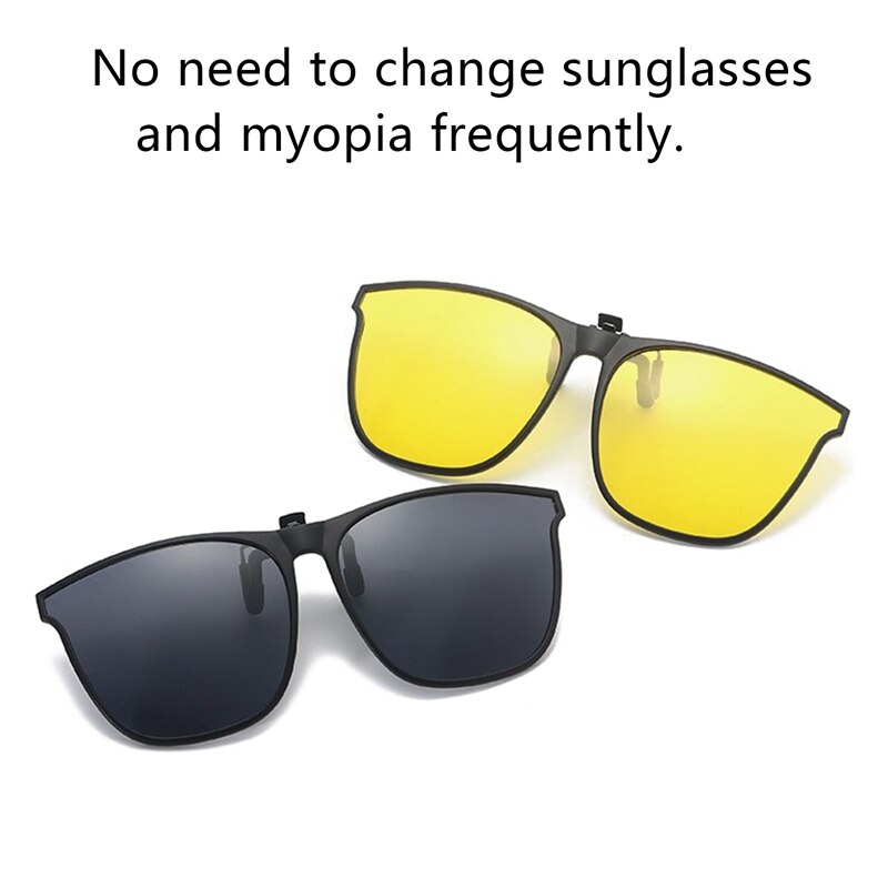 SunShade™ Polarised Clip-on Flip Up Sunglasses