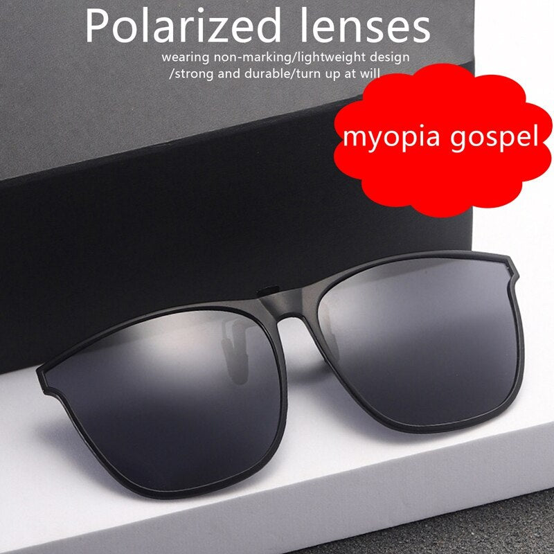 SunShade™ Polarised Clip-on Flip Up Sunglasses