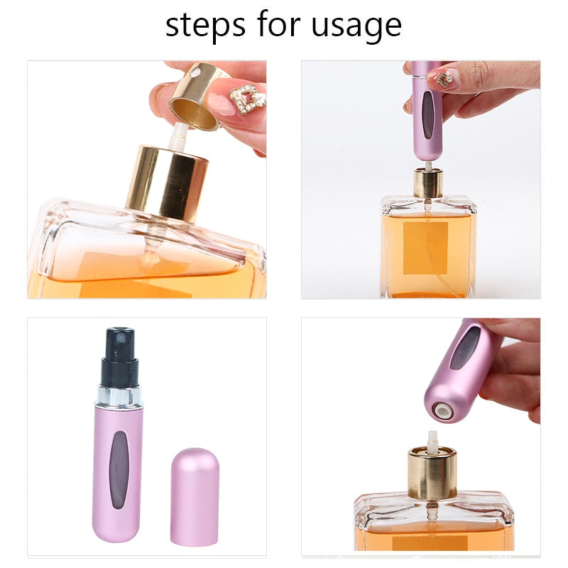 BRILL™ Refillable Travel Perfume Atomizer [SET OF 2 BOTTLE]