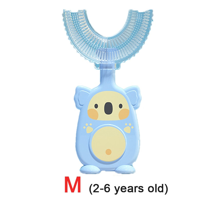 BRILL™ Kids  U-Shaped 360-Degree Toothbrush (SET OF 2 BRUSH)