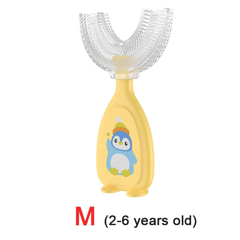 BRILL™ Kids  U-Shaped 360-Degree Toothbrush (SET OF 2 BRUSH)