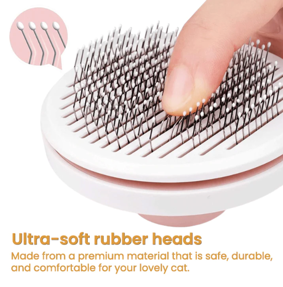 Self Cleaning Slicker Comb For Dog and Cat