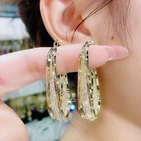 BRILL™ Fashion Oval Earrings