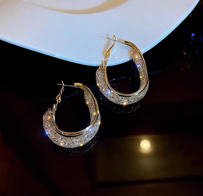 BRILL™ Fashion Oval Earrings