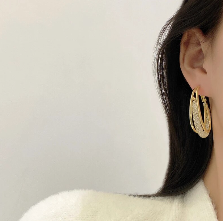 BRILL™ Fashion Oval Earrings