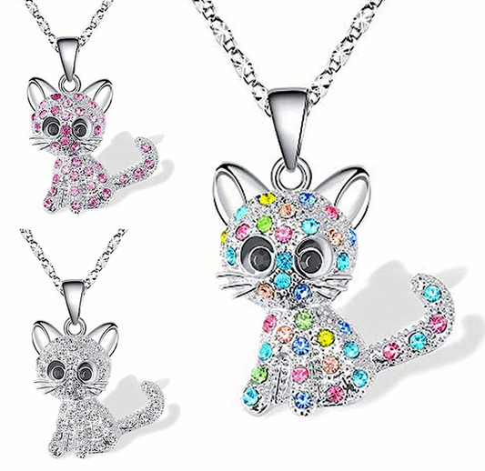 BRILL™ Cat Pendant Necklace