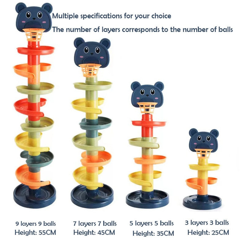 Baby Toys Rolling Ball Tower