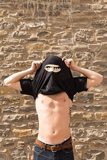 BRILL™ Ninja Disguise Flip Tee: Unleash Your Inner Warrior