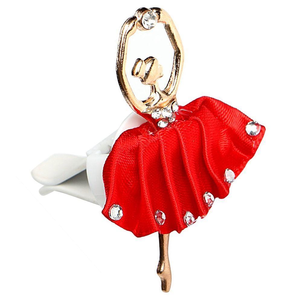 Air Freshener Ballet Girl Car Air Freshener Red - DiyosWorld