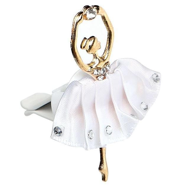 Air Freshener Ballet Girl Car Air Freshener White - DiyosWorld