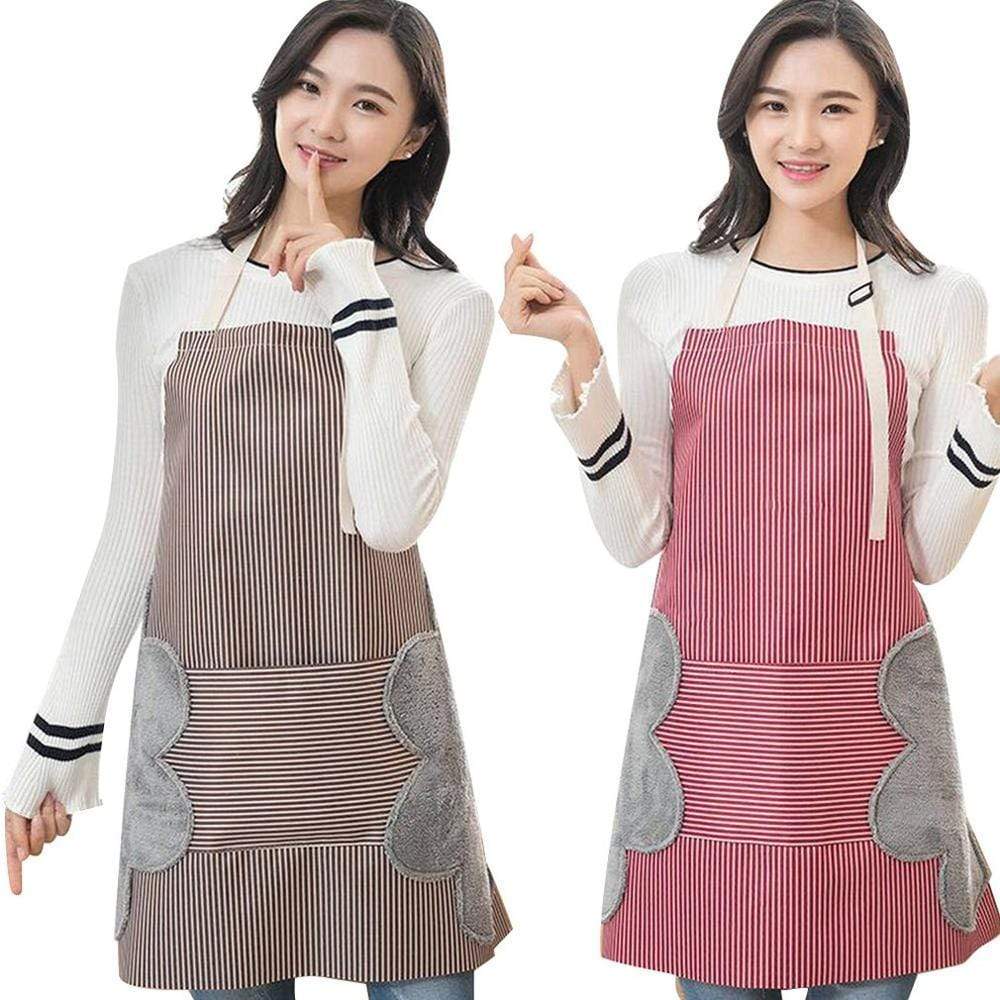 Aprons Waterproof Stain Erasable Apron Brown - DiyosWorld