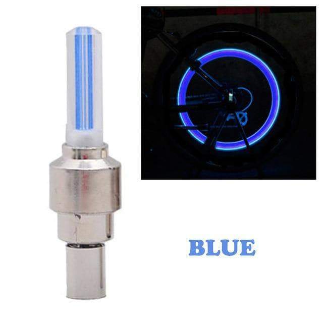 4PCS LED Wheel Cap Blue - DiyosWorld