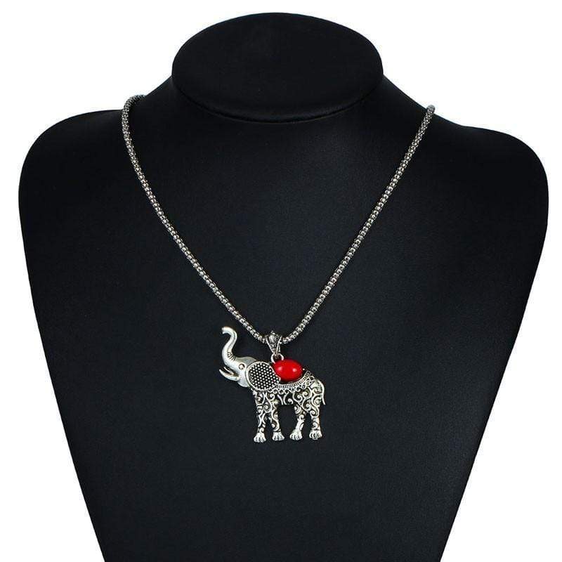 Bohemian Style Elephant Shape Necklace/Bracelet/Earring Set - DiyosWorld