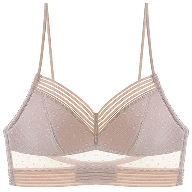 Starry Bra - Low Back Wireless Lifting Lace Bra