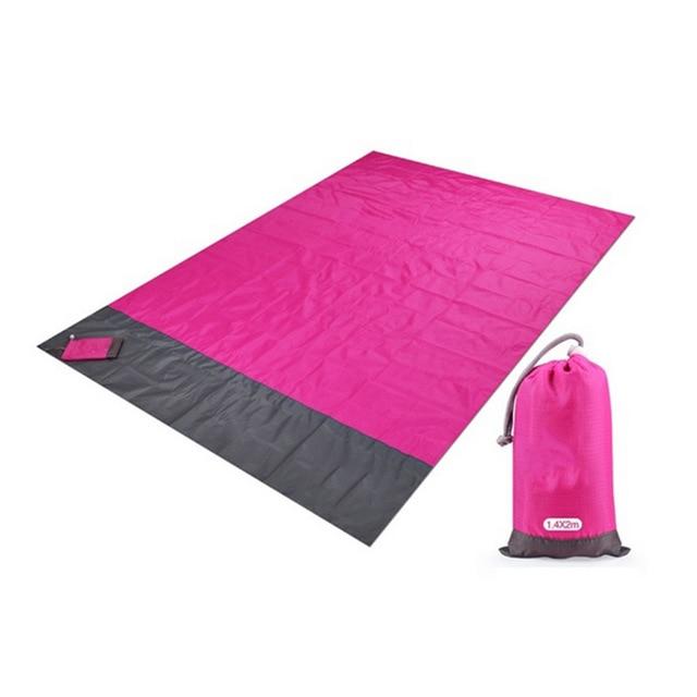 Camping Mat Waterproof Pocket Beach Blanket Red / 200 x 140cm - DiyosWorld