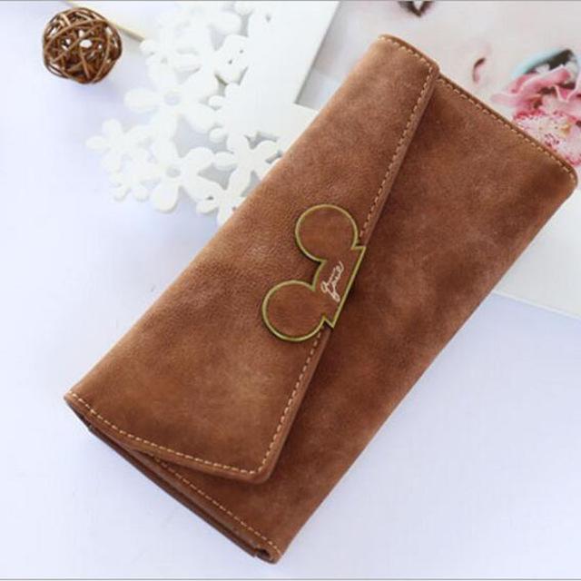 cartoon Cool Cartoon Character Wallet Brown - DiyosWorld