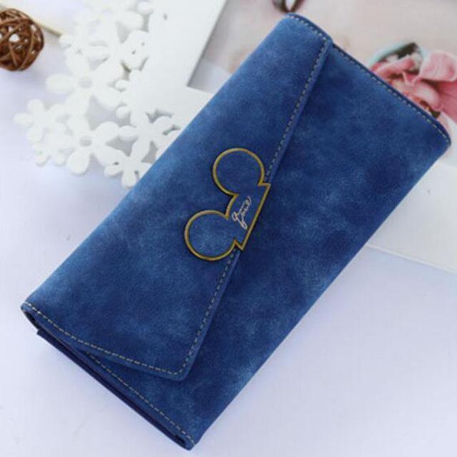 cartoon Cool Cartoon Character Wallet Dark blue - DiyosWorld