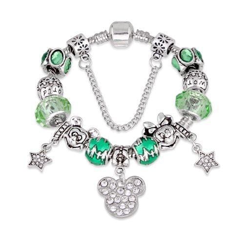 cartoon DIYOS™ Charm Bracelet GREEN / 18cm - DiyosWorld