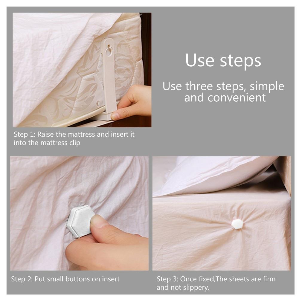 Clothes Pegs 4pc Triangles Bed Sheet Mattress Holder - DiyosWorld