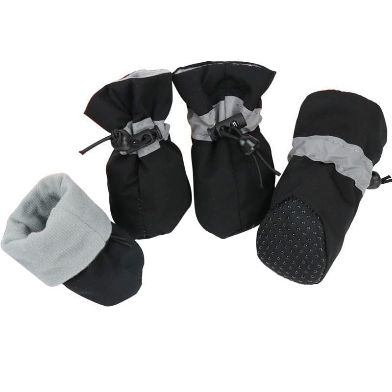 Dog Shoes Winter Dog Boots | Extra Warm & Anti-Slip 4 Piece Set - DiyosWorld