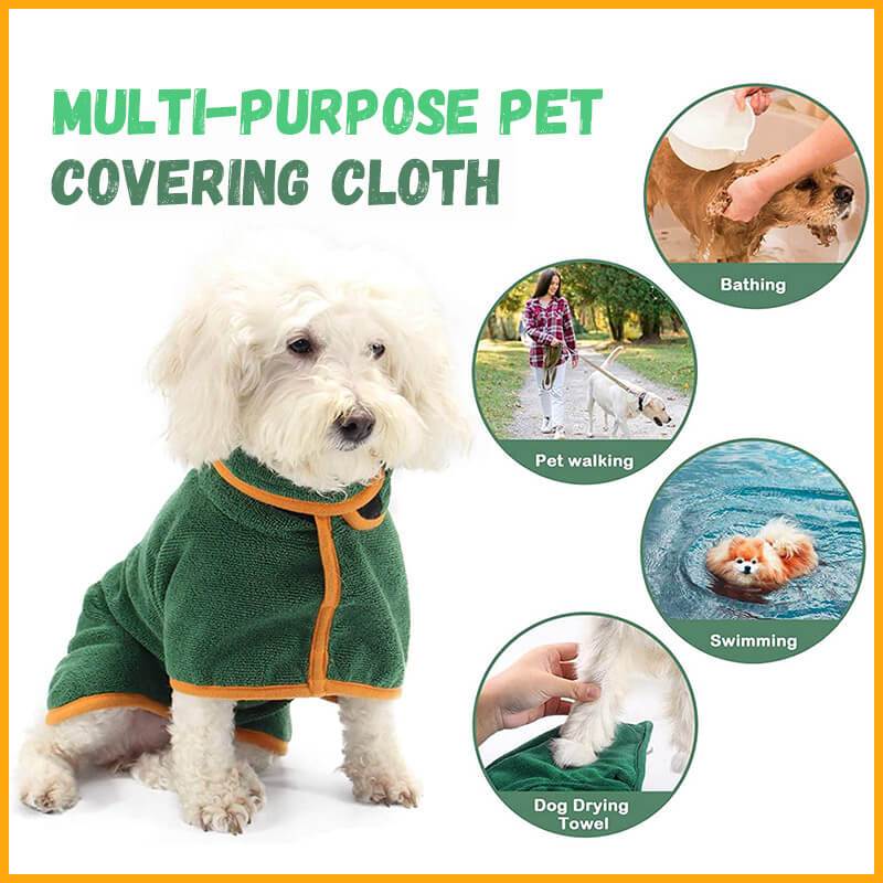 Dog Towels DIYOS™ Super Absorbent Pet Bathrobe - DiyosWorld