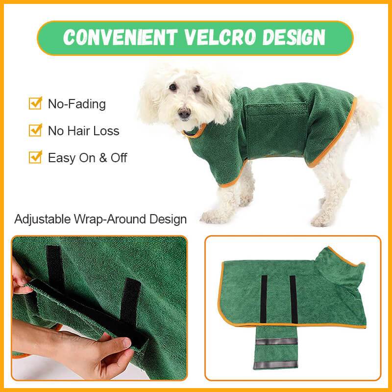 Dog Towels DIYOS™ Super Absorbent Pet Bathrobe - DiyosWorld