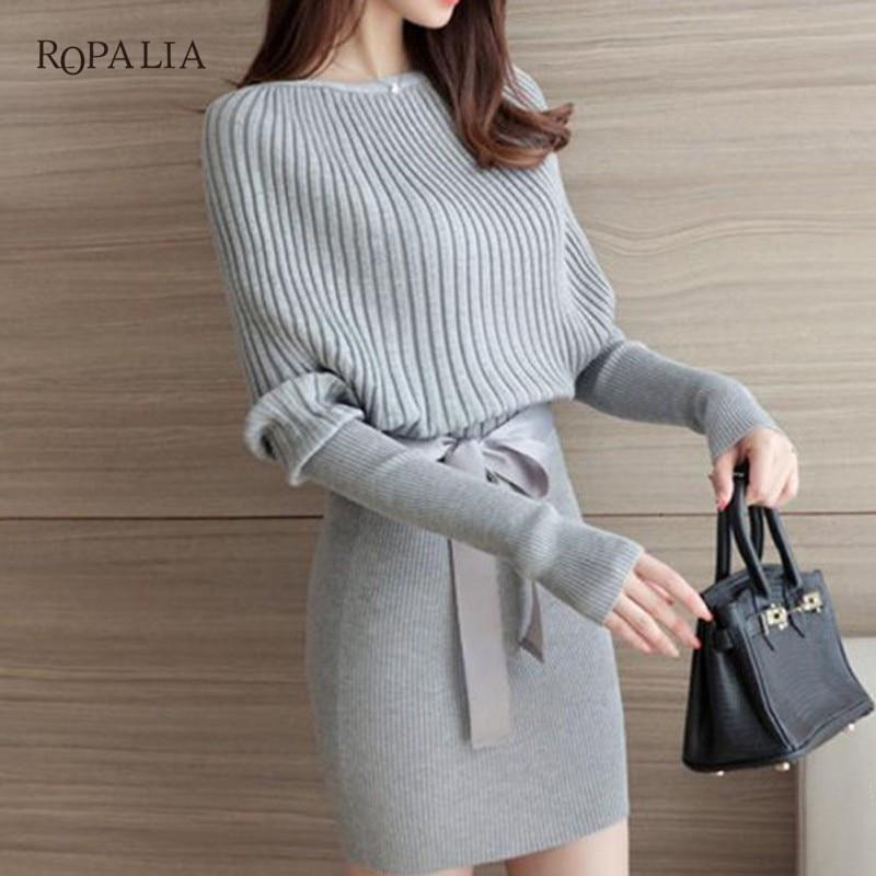 Dresses Bodycon Sweater Dress - DiyosWorld