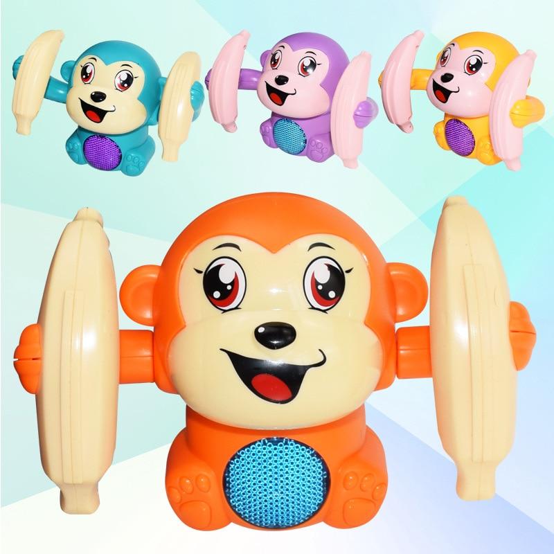 Electronic Pets ROLL & GLOW™ Voice Control Baby Monkey - DiyosWorld