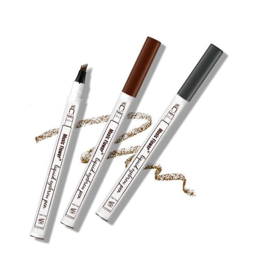 Eyebrow Enhancers 4 Point Unique Eyebrow Pen - DiyosWorld