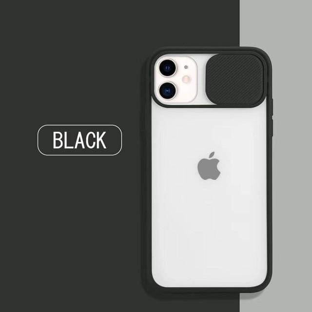 Fitted Cases Premium iPhone Case - with Slide Camera Protection [50% OFF] For iPhone 6 / Black - DiyosWorld