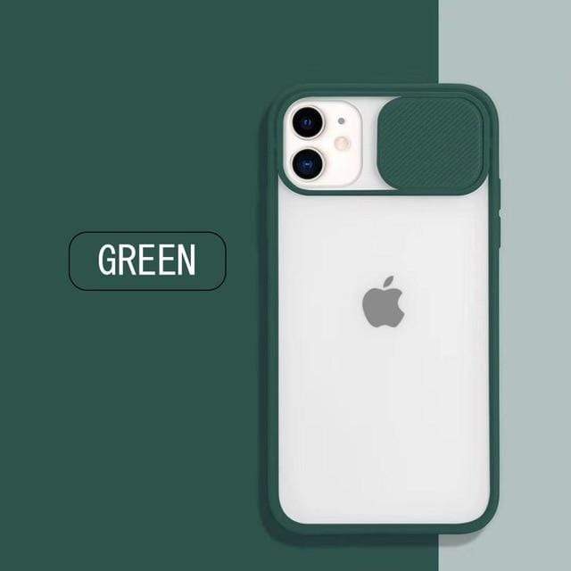 Fitted Cases Premium iPhone Case - with Slide Camera Protection [50% OFF] For iPhone 6 / Green - DiyosWorld