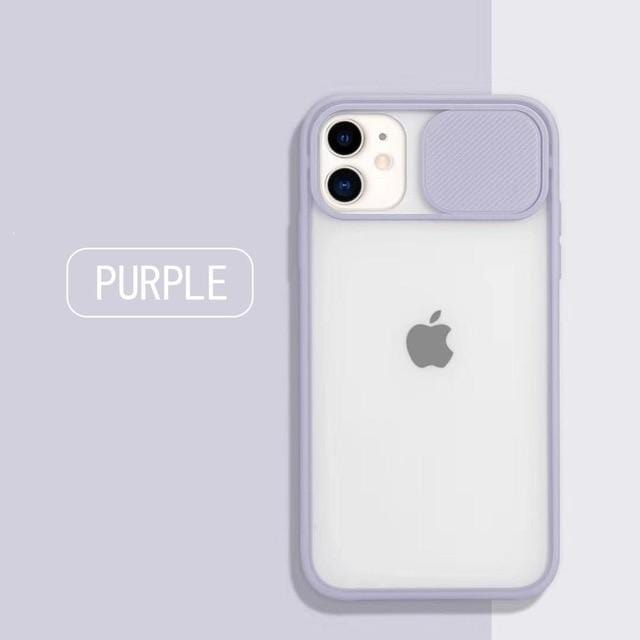 Fitted Cases Premium iPhone Case - with Slide Camera Protection [50% OFF] For iPhone 6 / Purple - DiyosWorld